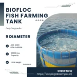 Biofloc Fish Farming Tank 9 Diameter